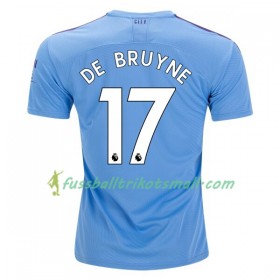 Fußballtrikots Manchester City De Bruyne 17 2019-2020 Kurzarm Heimtrikotsatz kaufen